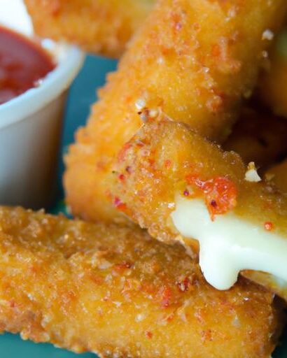 Crispy Nashville Hot Mozzarella Sticks: A Fiery Snack Twist