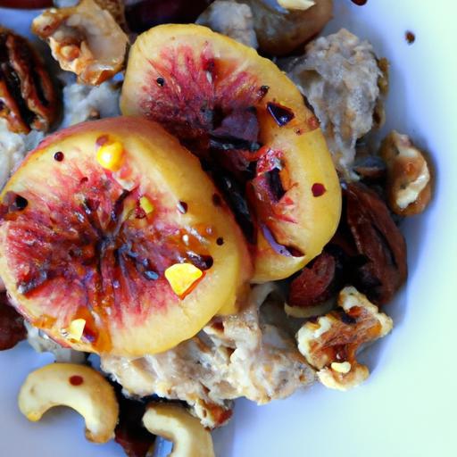 Wholesome Cashew Butter & Fig Oatmeal: A Nutty Sweet Boost