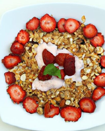Strawberry Almond Granola: A Crunchy, Nutty Delight to Savor