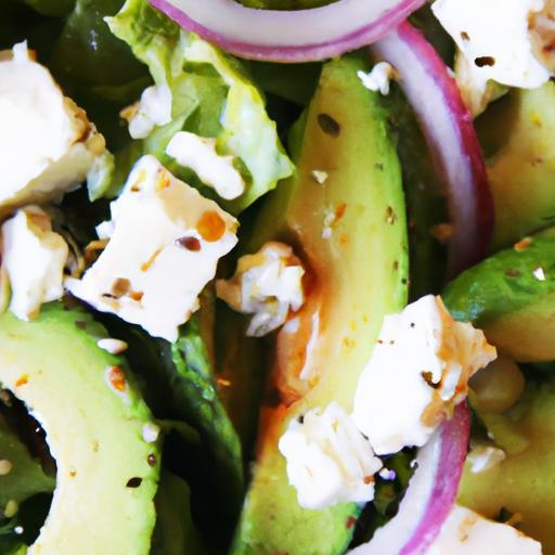 Fresh & Flavorful: The Ultimate Cucumber Avocado Feta Salad