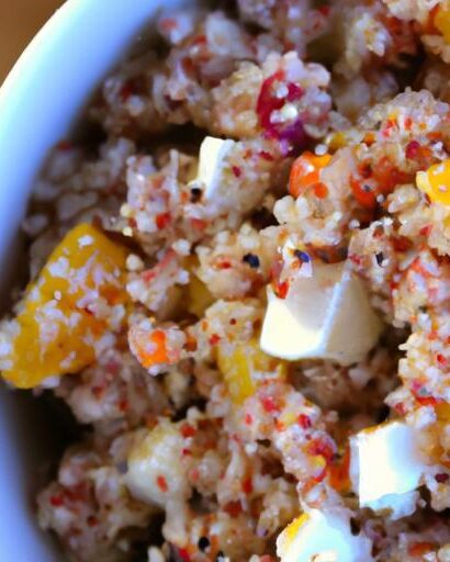 Power Up Mornings: Quinoa Breakfast Bowl with Eggs Delight