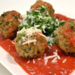 Savory Chicken Parmesan Meatballs: A Classic Twist Recipe