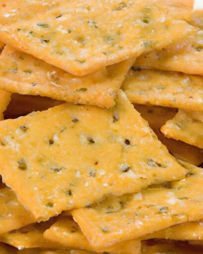 Crunchy Delight: The Magic of Gruyere Cheese Crackers