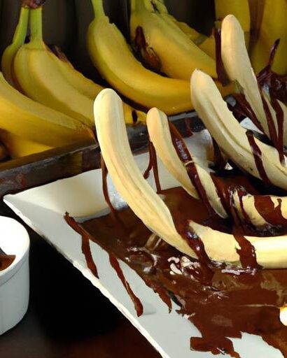 Decadent Delight: The Art of Chocolate Dipped Bananas