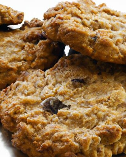 Wholesome Delights: The Charm of Oat and Raisin Biscuits