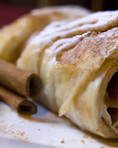 The Irresistible Charm of Apple Cinnamon Strudel Delight