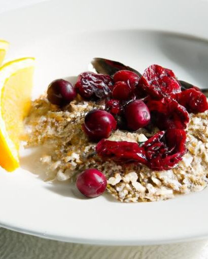Zesty Cranberry Orange Steel-Cut Oats: A Healthy Morning Boost