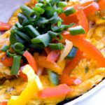Brighten Your Morning: Scrambled Eggs with Bell Peppers Recipe