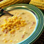 Golden Harvest: Wholesome Sweet Corn and Rice Chowder Delight