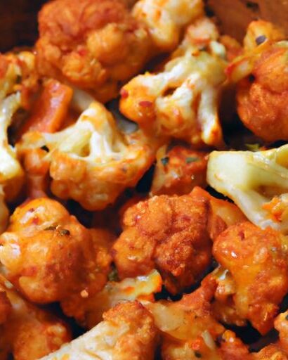 Spicy Buffalo Cauliflower Bites: A Fiery Veggie Delight