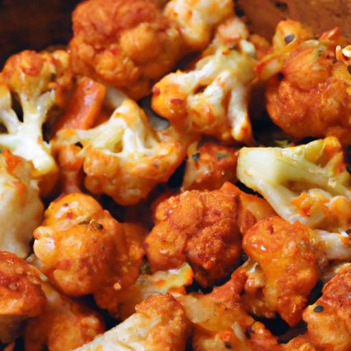 Spicy Buffalo Cauliflower Bites: A Fiery Veggie Delight