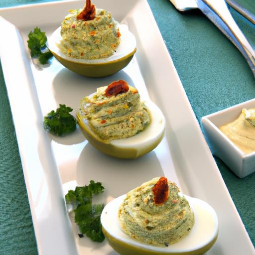 Creamy Avocado Deviled Eggs: A Fresh Twist on Classic Bites