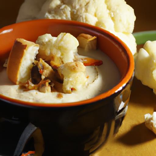 Cauliflower Soup: A Creamy Taste of Mediterranean Delight
