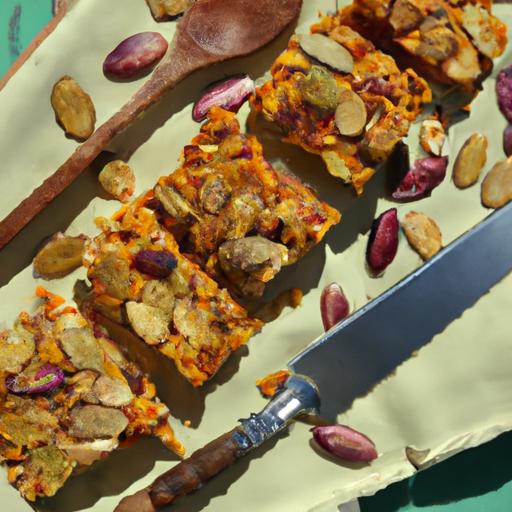 Nutty Delight: The Perfect pistachio Apricot Granola Bars