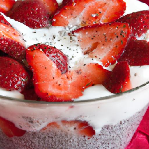 Delicious Strawberry Chia Pudding: A Nutritious delight