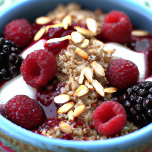 Berry ​Bliss: Energize Mornings with​ Millet Breakfast Bowl