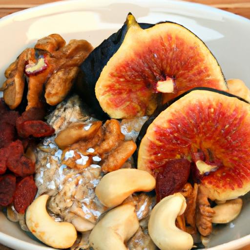 Wholesome cashew Butter & Fig oatmeal: A Nutty Sweet Boost