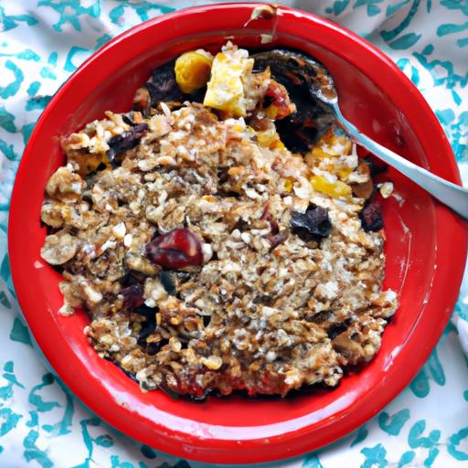 Wholesome Vegan Baked Oatmeal: A Cozy Morning Delight