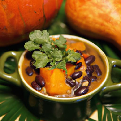 Hearty Pumpkin and Black Bean Soup: A Flavorful fall delight