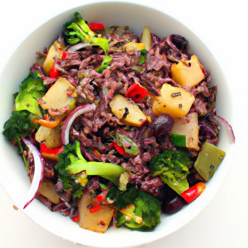 Energize Mornings with a Brown Rice & Roasted Veggie ‌Bowl