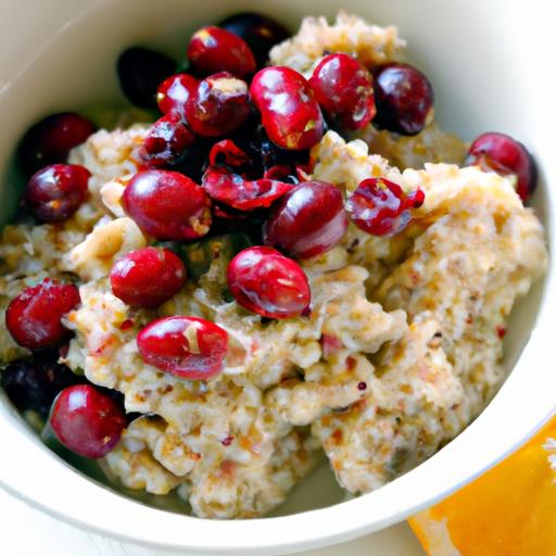 Zesty Cranberry Orange Steel-Cut Oats: A Healthy Morning Boost