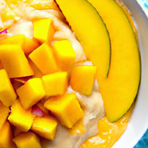 Tropical smoothie Bowl: Mango & Pineapple Paradise Recipe
