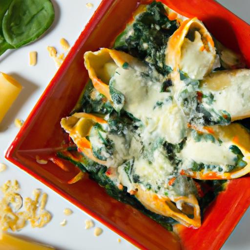 Deliciously Cheesy Spinach and Ricotta Stuffed Shells Recipe