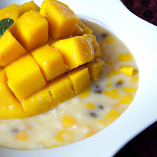 Golden Bliss: How to Make Sweet Mango Rice pudding Perfectly