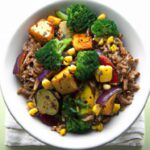 Energize Mornings with a Brown Rice & Roasted Veggie Bowl
