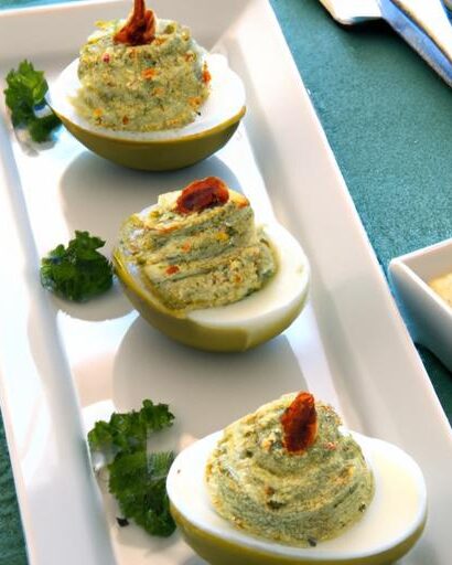 Creamy Avocado Deviled Eggs: A Fresh Twist on Classic Bites