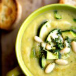 Wholesome Zucchini and White Bean Soup: A Comforting Delight
