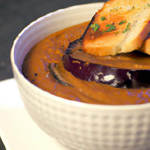 Smoky Roasted Eggplant Soup: A Warm, Flavorful Delight