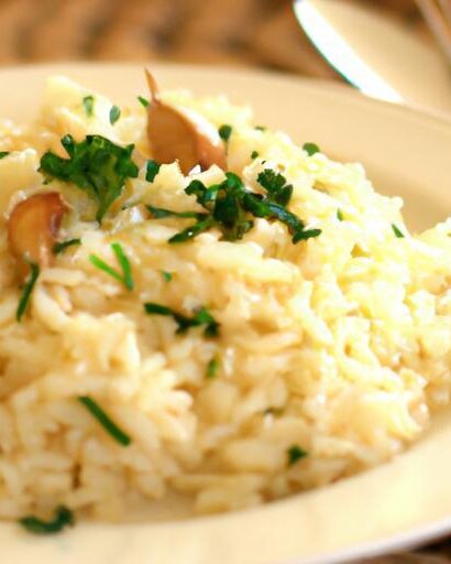 Golden Garlic Butter Rice: A Flavorful Simple Side Dish