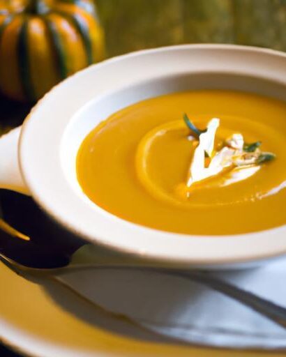 Velvety Butternut Pumpkin Sweet Potato Soup Recipe Guide