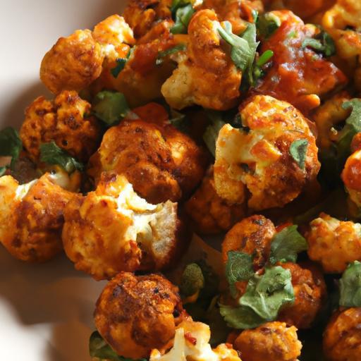 Crispy Buffalo Cauliflower Bites: A Spicy Veggie Delight