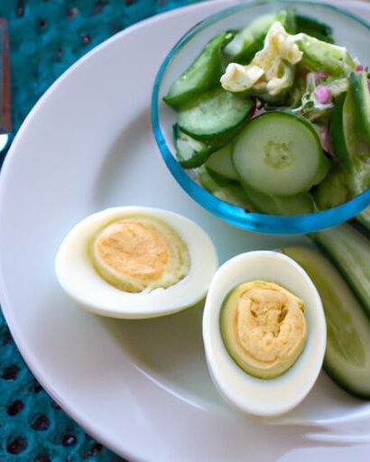 Mediterranean Egg Salad with Cucumber: Fresh & Flavorful Twist