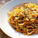 Savory Sesame Garlic Noodles: A Flavorful Twist to Dinner