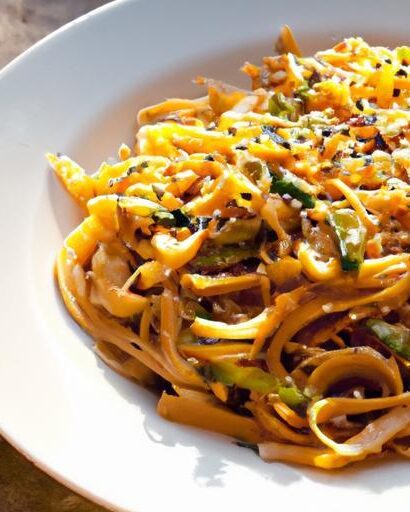 Savory Sesame Garlic Noodles: A Flavorful Twist to Dinner