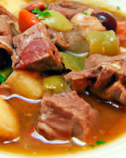 Hearty Italian Beef Stew: A Timeless Taste of Tradition