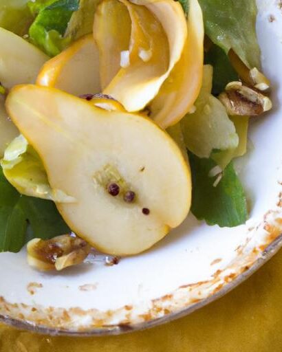 Pear Walnut Salad: A Crisp Harmony of Flavors and Health
