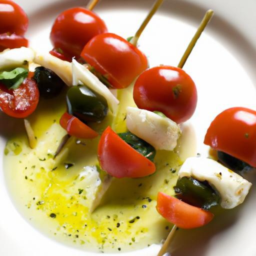 Bite-Sized Bliss: Crafting Perfect Caprese Salad Skewers