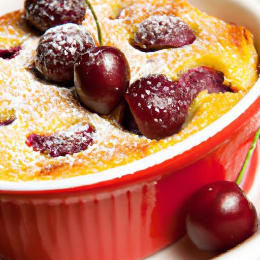 Cherry Clafoutis Delight: A Classic French Fruit Dessert