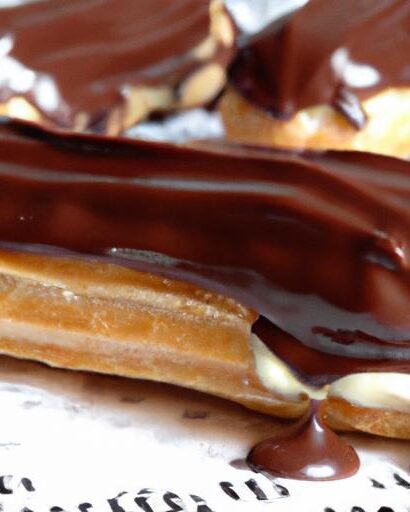 Decadent Chocolate Éclairs: A Delightful French Pastry Guide