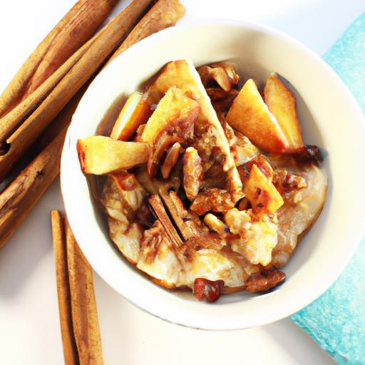 Warm Up Your Mornings with Maple Cinnamon Oatmeal Delight