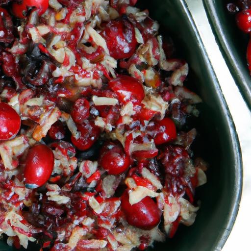 Nutty Wild Rice with Cranberries: A Flavorful Fall Feast