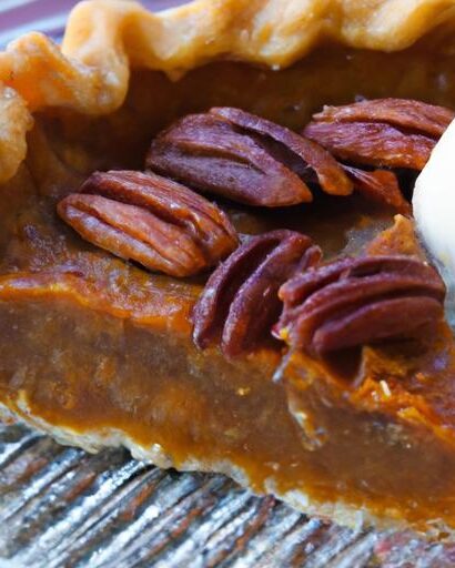 Decadent Sweet Potato Pie with Crunchy Pecan Crust Delight
