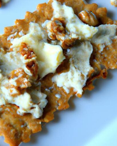 Sweet & Savory: Ricotta, Honey, and Almond Crackers Delight