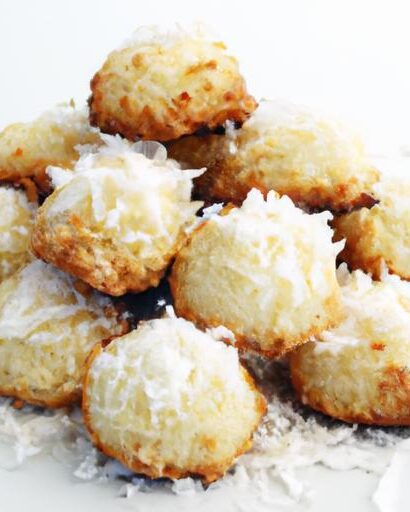 Perfectly Chewy Coconut Macaroons: A Step-by-Step Guide