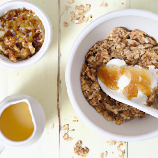 Tahini Honey Oatmeal: A Nutty Twist on a Classic Breakfast