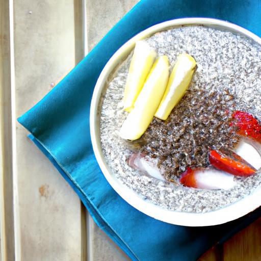 Energize Your Mornings with a Delicious Chia Pudding Bowl